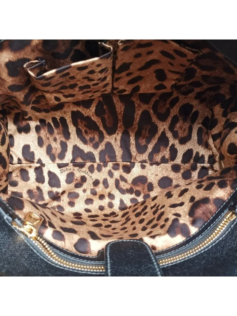 Dolce & Gabbana Sicily Black Leather Shoulder Bag